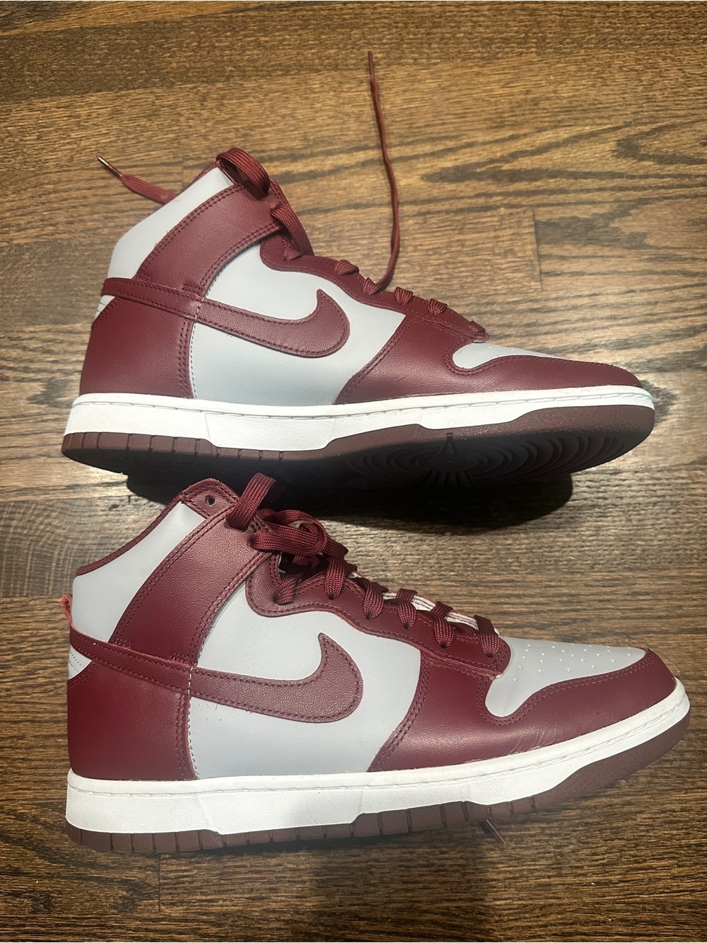 Nike 2022 Dunk High Retro Men's Shoes Dark Beetroot
